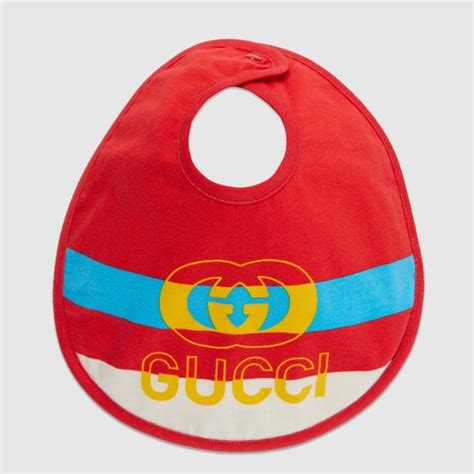 gucci baby bib|Gucci gang bib.